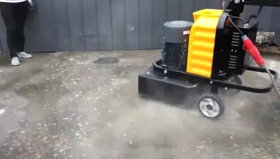 Mini-Kanten-Betonschleifmaschine, funktionale Bodenoberfläche, Betonbodenschleifmaschine